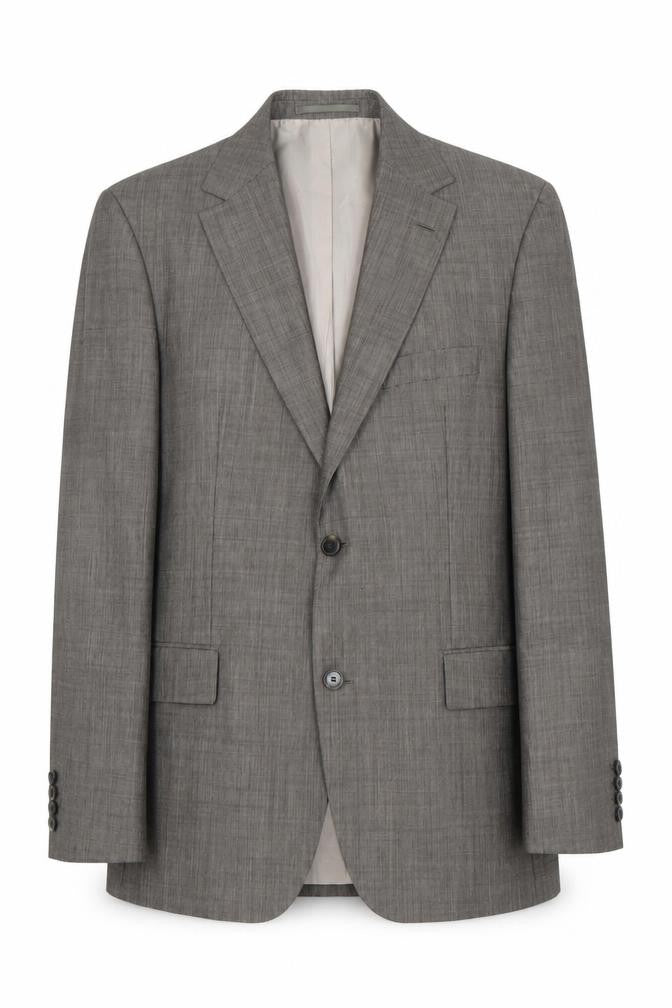 Mens UK Size 40 HUGO BOSS Regular Grey Suit Jacket