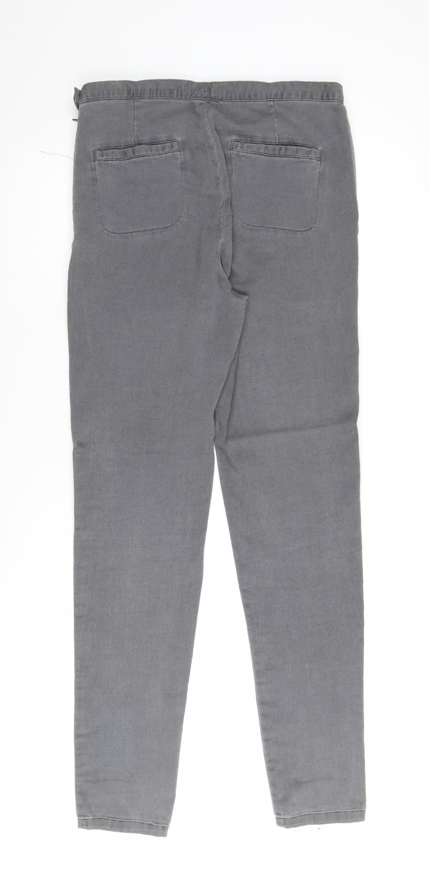 Womens UK Size 14 Laura Ashley Slim Fit Jegging Grey Trousers
