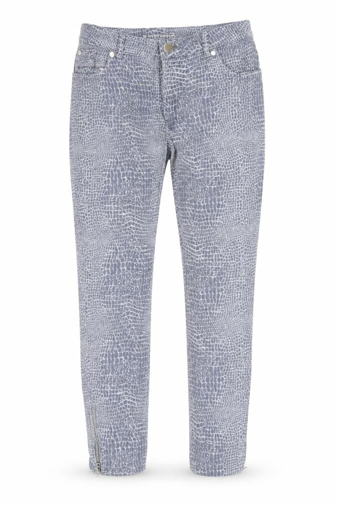 Womens UK Size 10-12 Whistles Slim Fit Ankle Blue Jeans