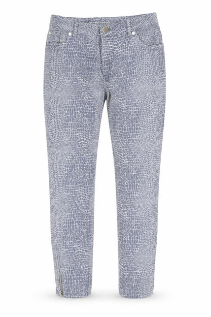 Womens UK Size 10-12 Whistles Slim Fit Ankle Blue Jeans