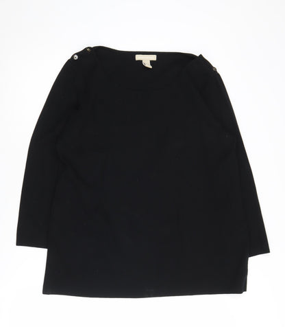 Banana Republic Women's Black XL Pullover Jumper