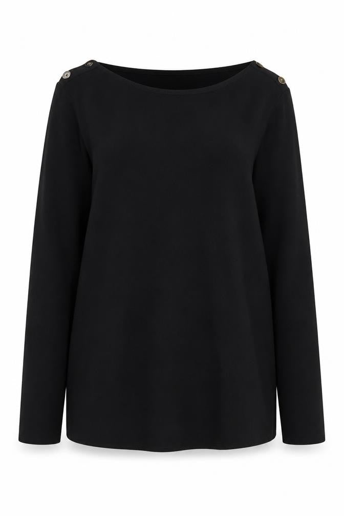 Womens UK Size XL Banana Republic Black Pullover Jumper