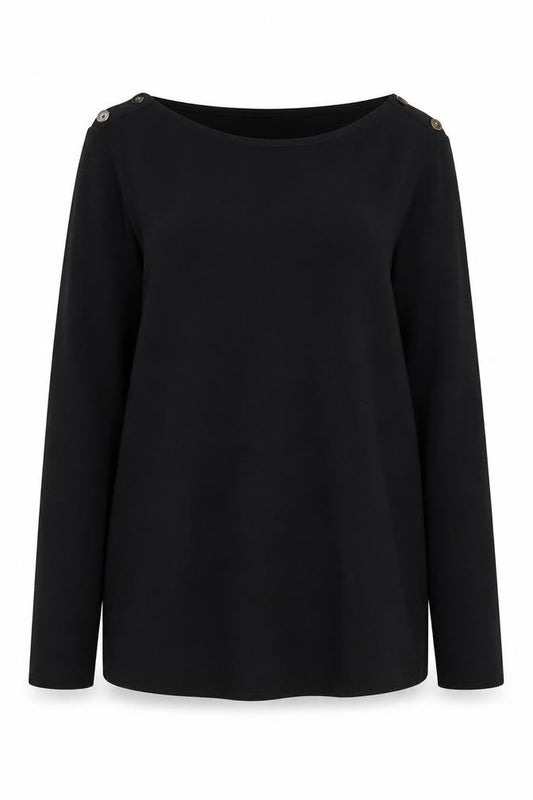 Womens UK Size XL Banana Republic Black Pullover Jumper