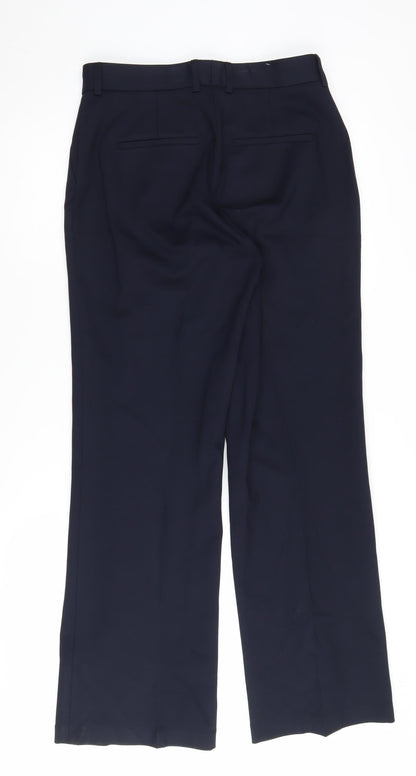 Womens UK Size 12 John Lewis Regular Fit Dress Pants Black Trousers
