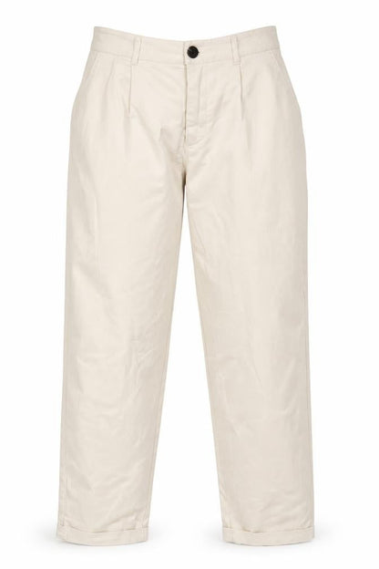 Womens UK Size 12 MNG Regular Fit  Beige Trousers