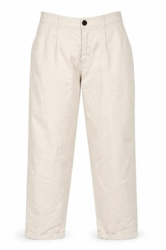 Womens UK Size 12 MNG Regular Fit  Beige Trousers