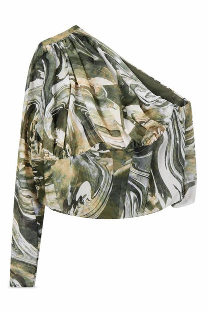 Womens UK Size 12 Zara Multicoloured Tunic Blouse