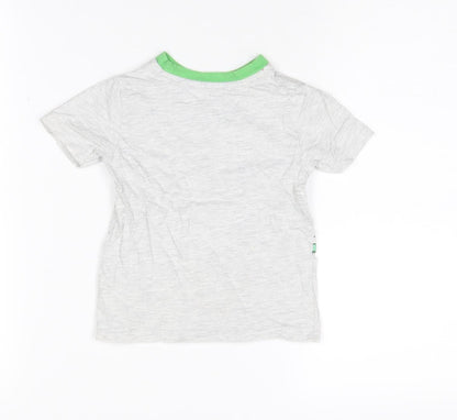 George Boys Grey Hulk T-Shirt - Superhero Style, 2 Years
