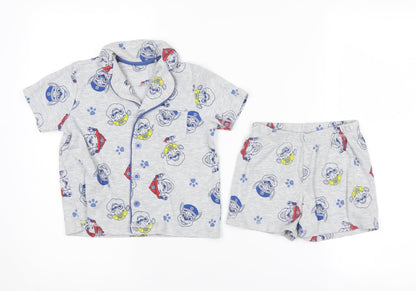 George Boys PAW Patrol Grey Pyjama Set, 2 Years, New