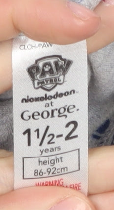 George Boys PAW Patrol Grey Pyjama Set, 2 Years, New