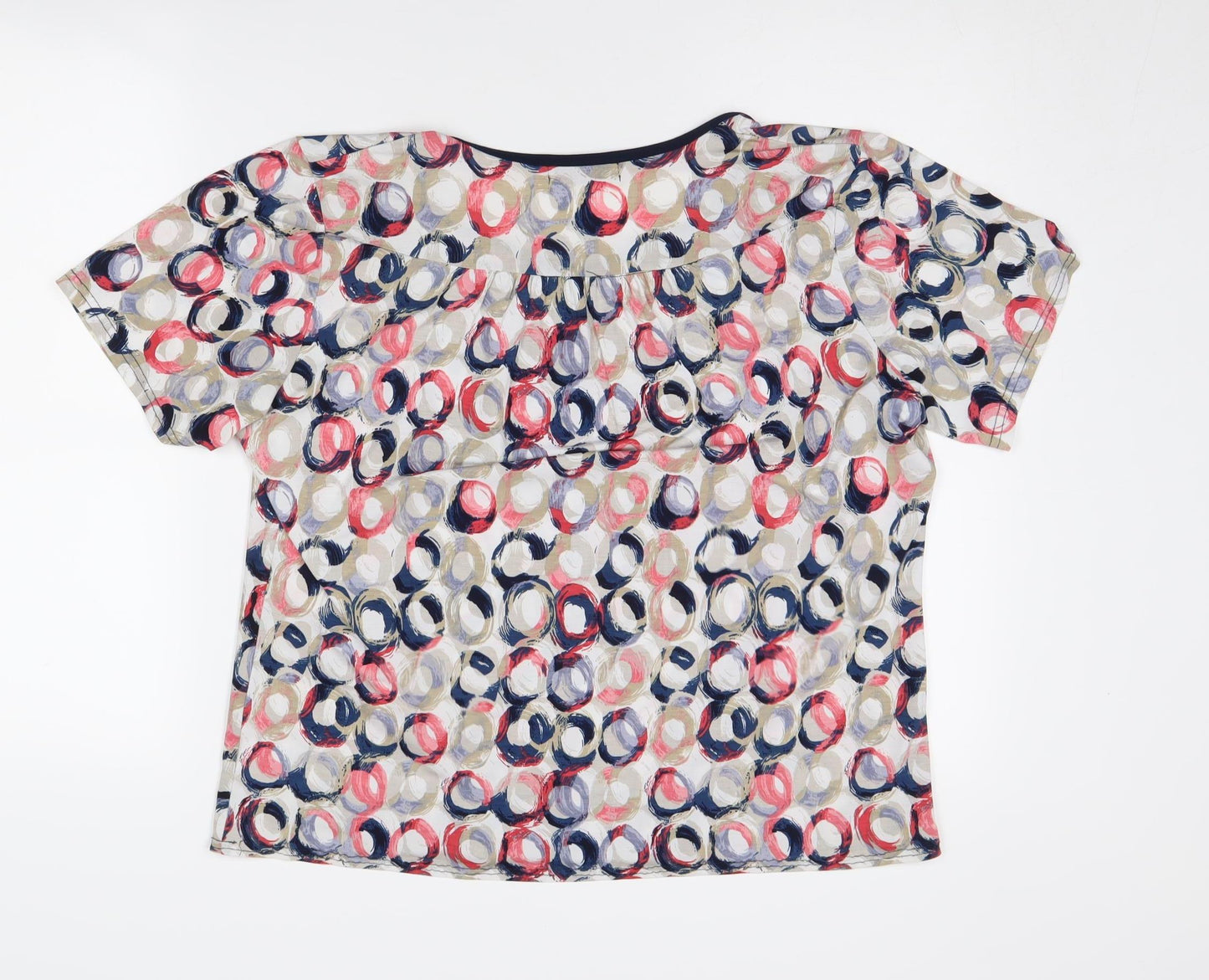 Womens UK Size 18 BASSINI Multicoloured  T-Shirt