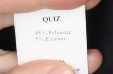 Quiz Women's Black Off Shoulder Bodysuit Size 10