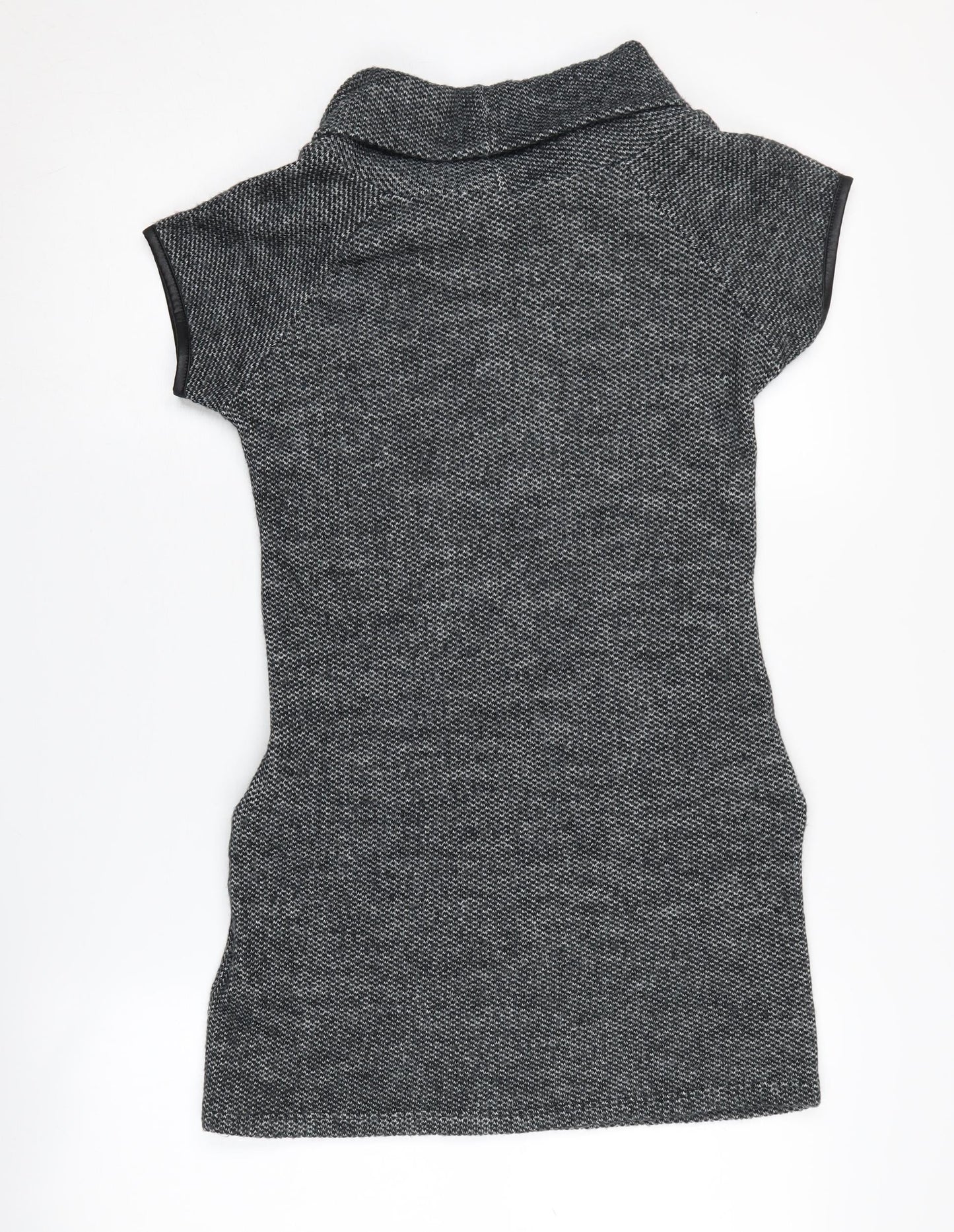 Quiz Women's Grey Bodycon Dress Size 8