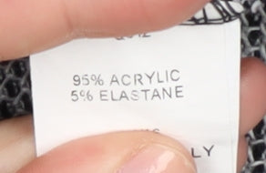 Quiz Women's Grey Bodycon Dress Size 8