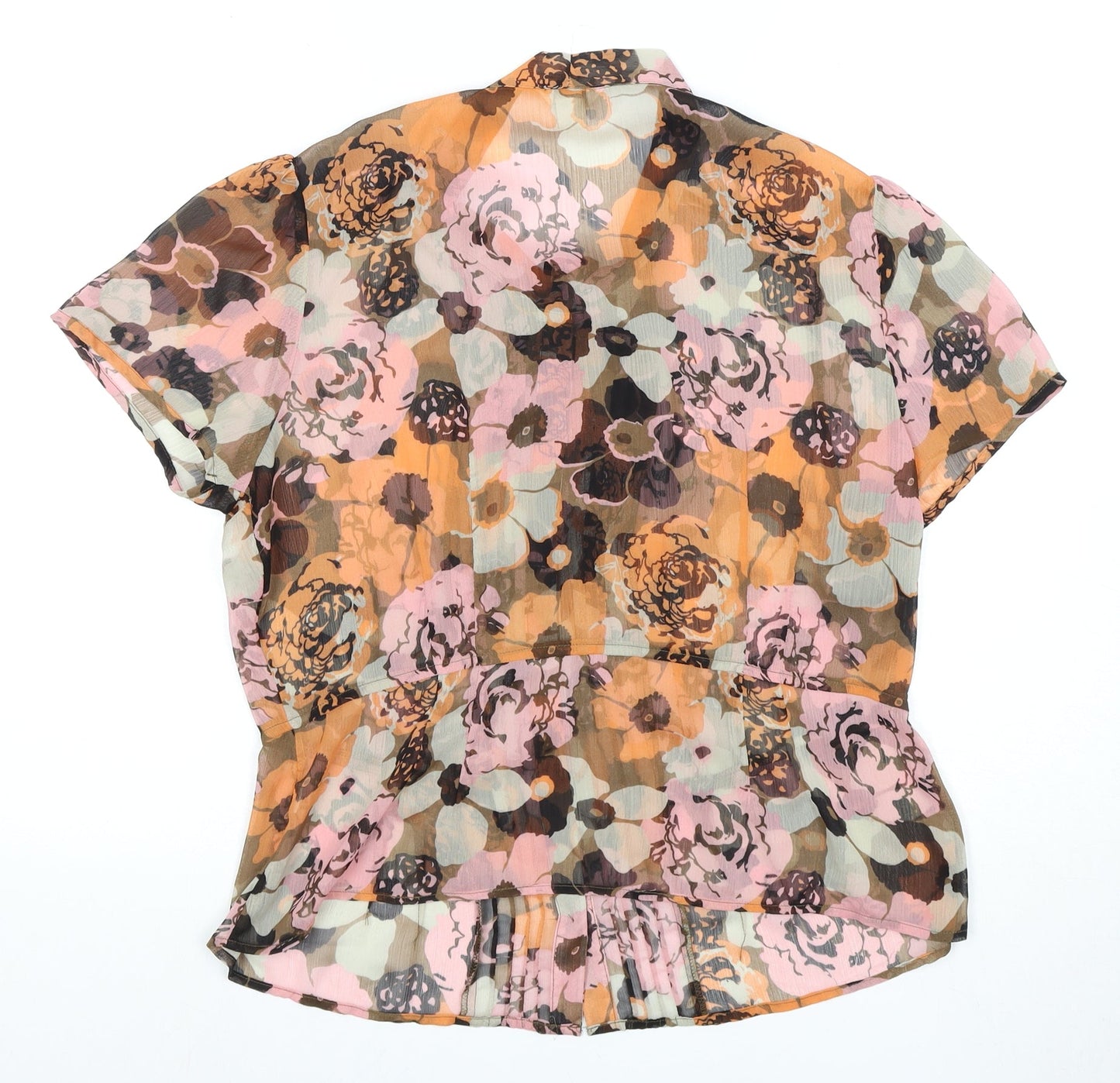 Womens UK Size 16 Monsoon Multicoloured Tunic Blouse
