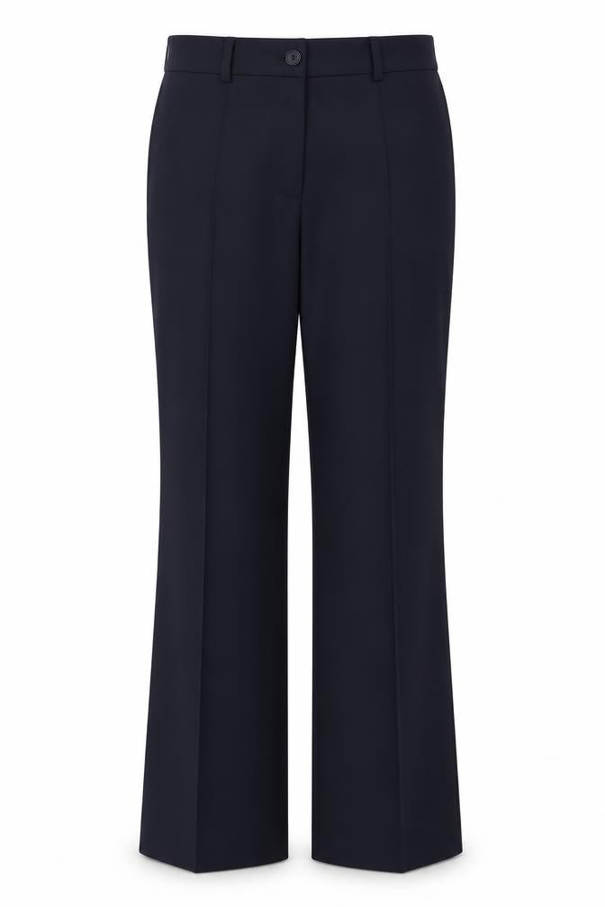 Womens UK Size 12 John Lewis & Partners Regular Fit Dress Pants Black Trousers
