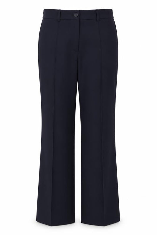 Womens UK Size 12 John Lewis & Partners Regular Fit Dress Pants Black Trousers