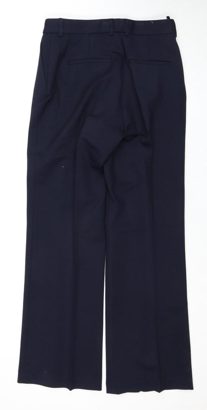 Womens UK Size 12 John Lewis & Partners Regular Fit Dress Pants Black Trousers