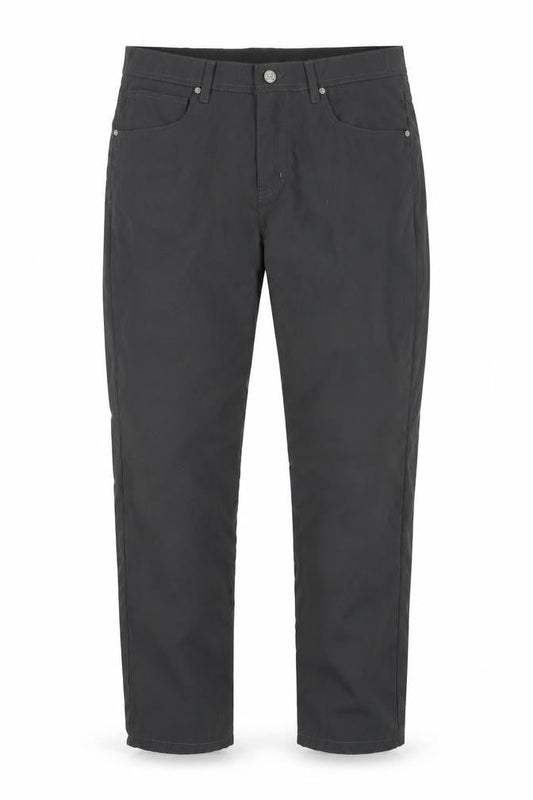 Mens UK Size 34 Daily Jeans Regular Fit Chino Black Trousers