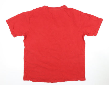 New Balance Men's Red M Cotton T-Shirt