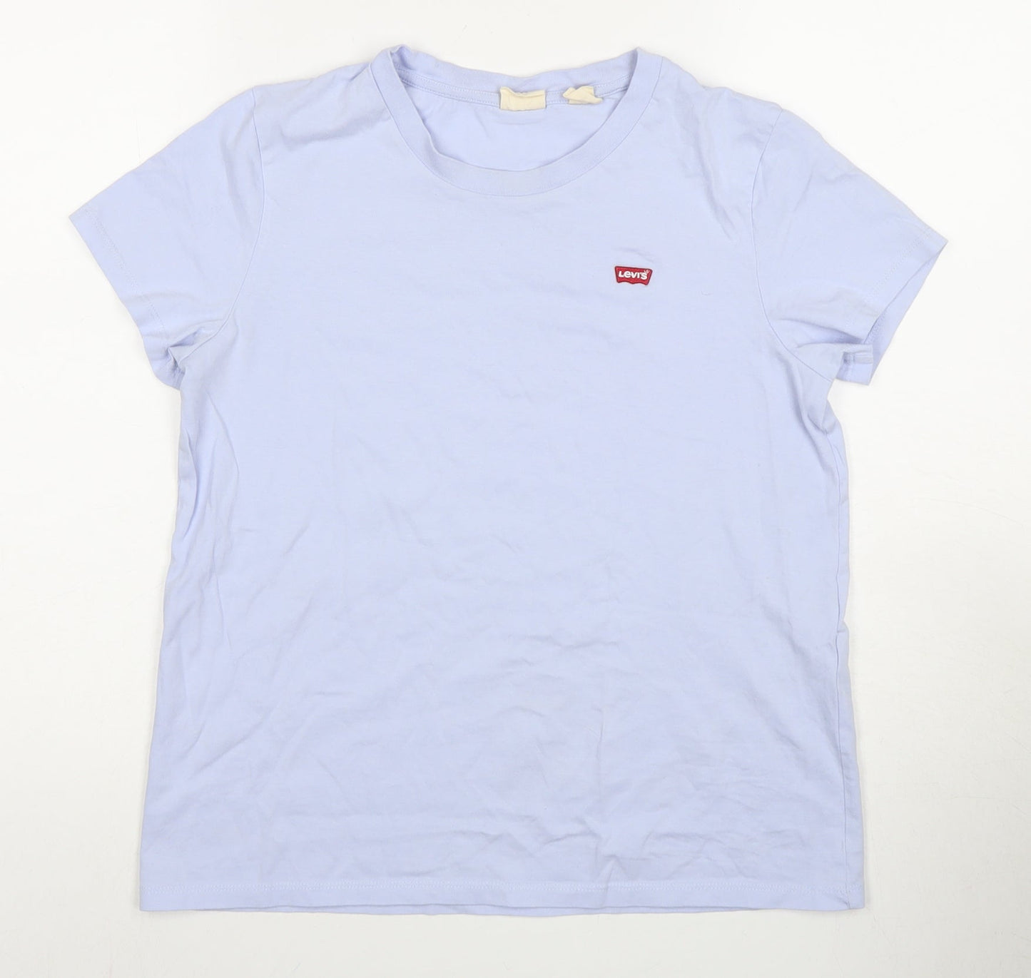 Unisex Adults UK Size M Levi's Blue Basic T-Shirt