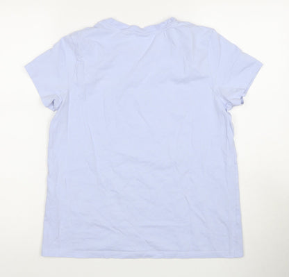 Unisex Adults UK Size M Levi's Blue Basic T-Shirt