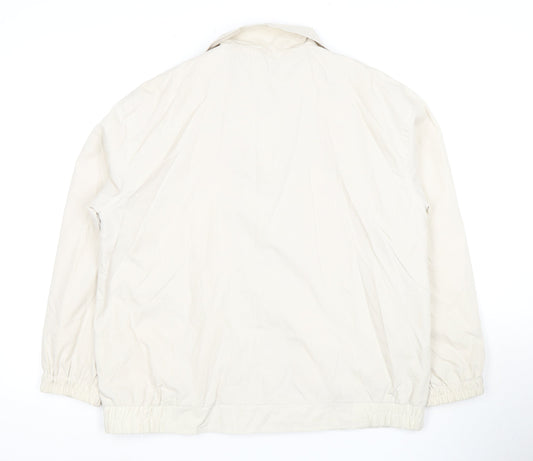 Damart Women's Beige Collared Jacket Size 14