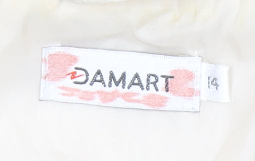 Womens UK Size 14 Damart Beige Basic Jacket