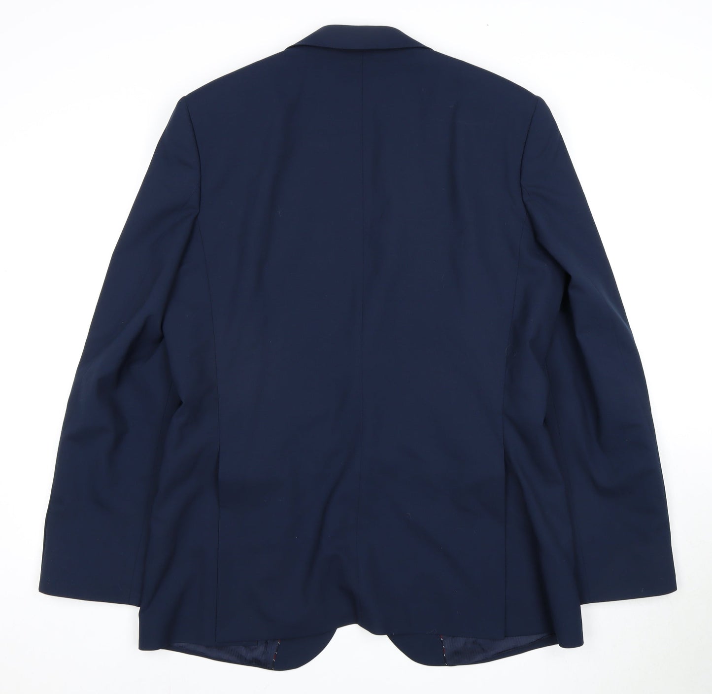Mens UK Size 42 Jeff Banks Regular Blue Suit Jacket