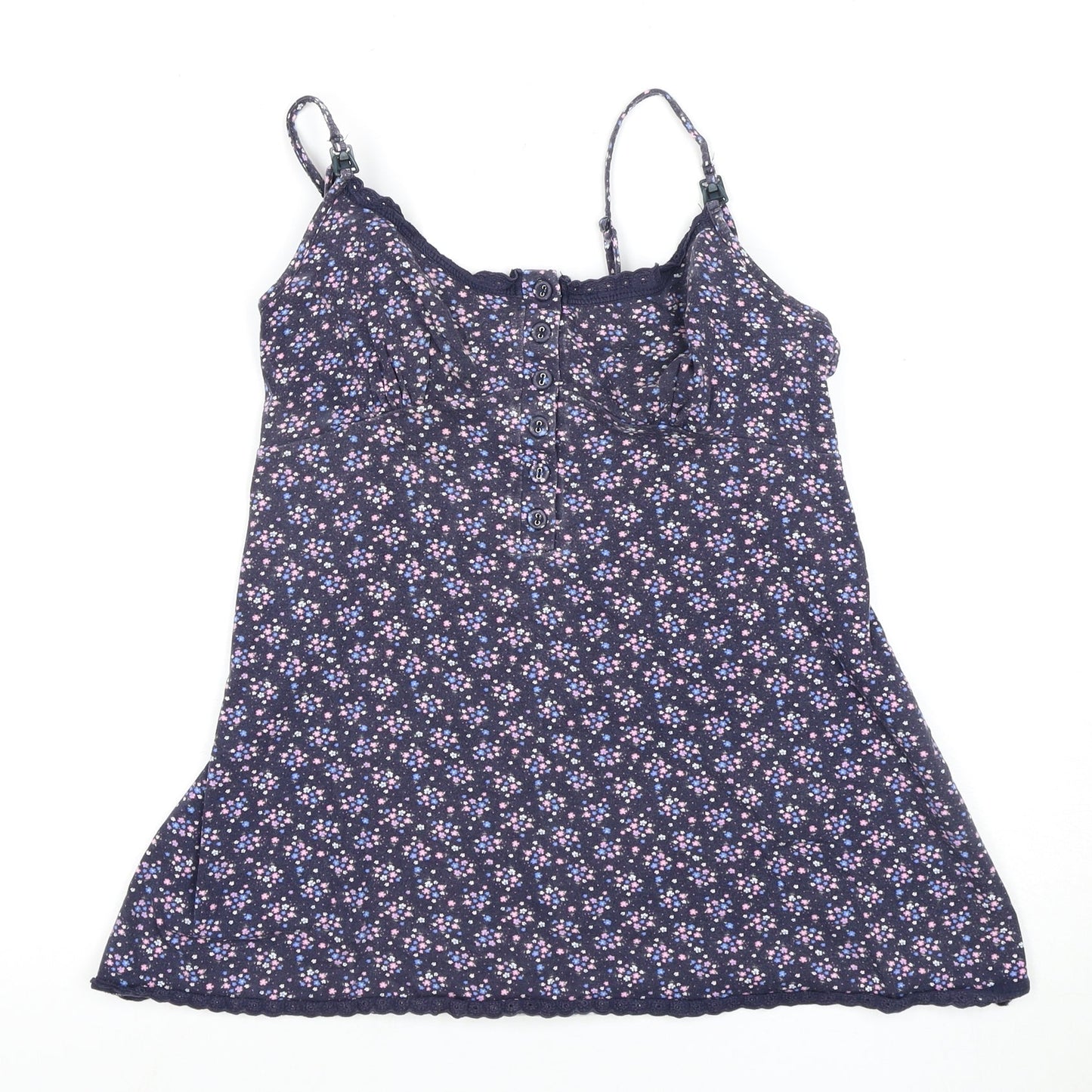Womens UK Size S JoJo Maman Bébé Multicoloured Camisole Tank