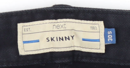 Next Men's Black Skinny Denim Jeans Size 30S