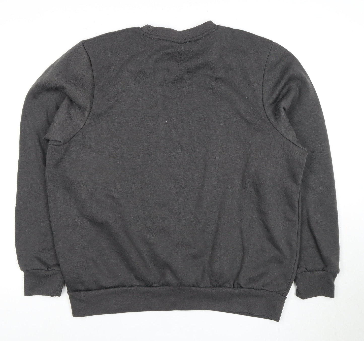 Mens UK Size L Slazenger Black Pullover Sweatshirt