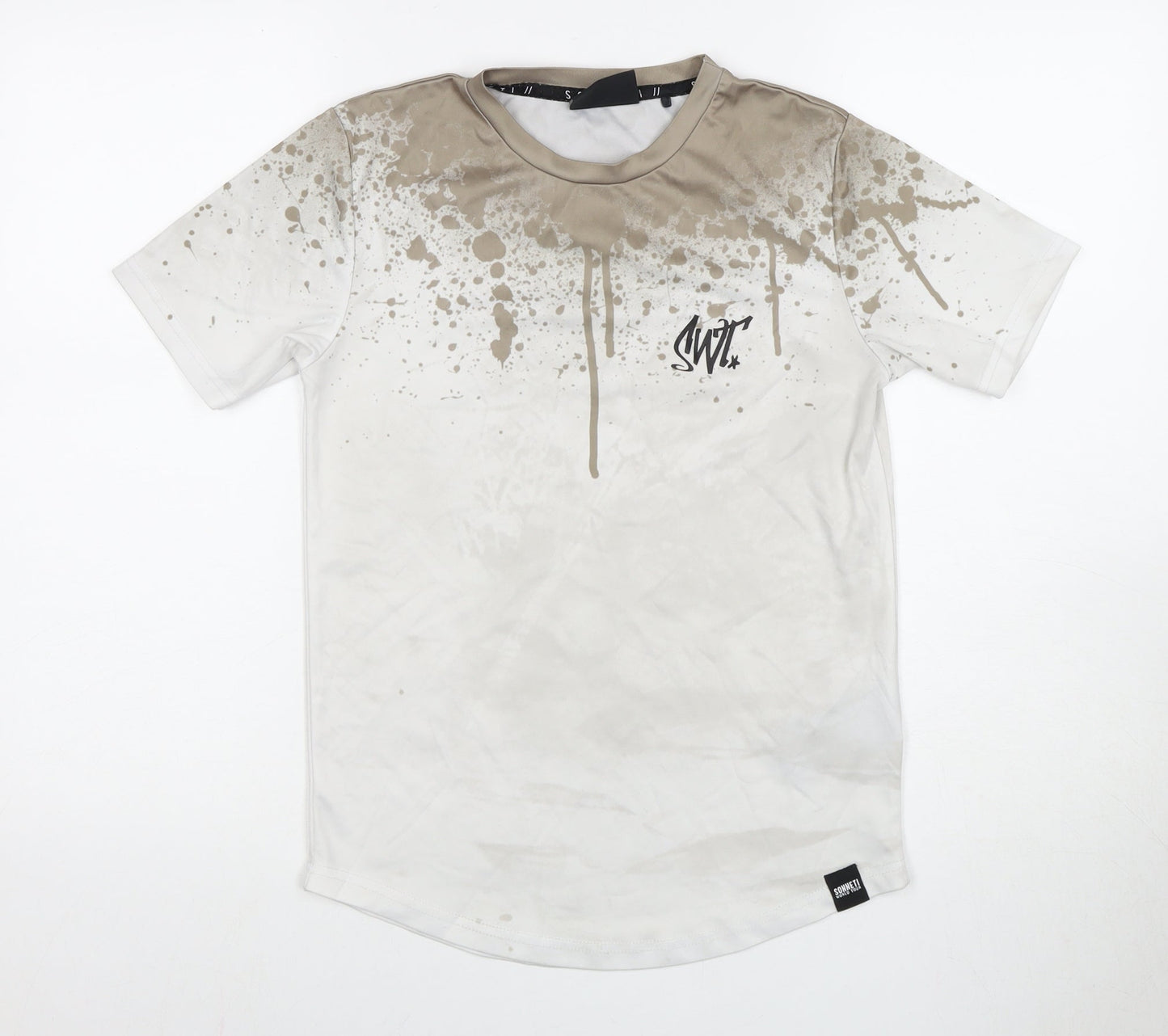 Sonneti Boys Grey Graphic T-Shirt, 12-13 Years