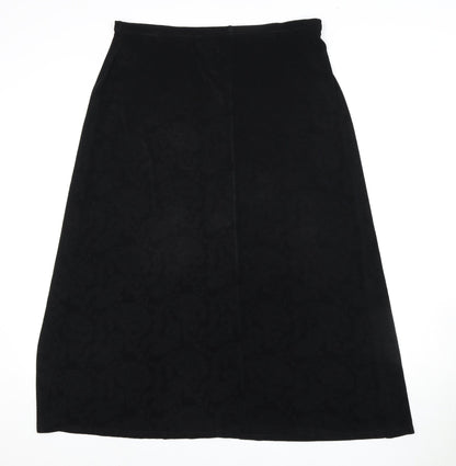 Marks and Spencer Women's Black Midi Pencil Skirt 16