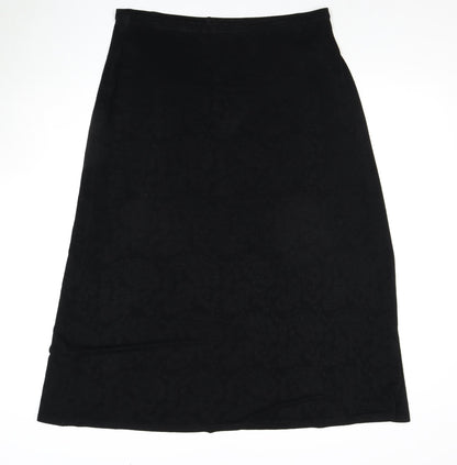 Marks and Spencer Women's Black Midi Pencil Skirt 16