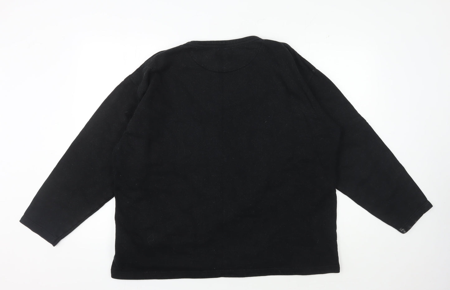 Trespass Men's Black Crew Neck Sweatshirt Large