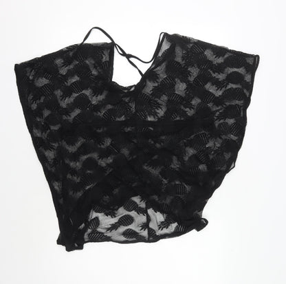 Womens UK Size 12 SoulCal & Co Black Camisole Blouse