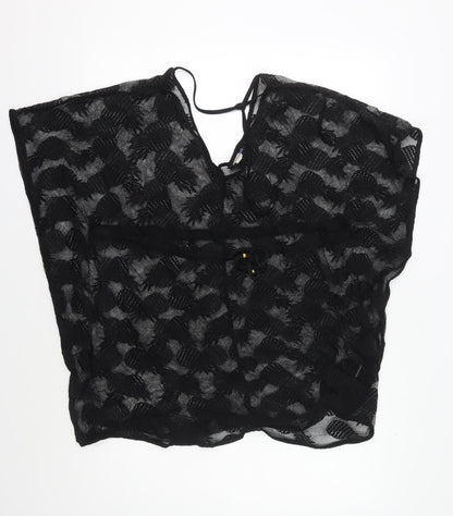 Womens UK Size 12 SoulCal & Co Black Camisole Blouse