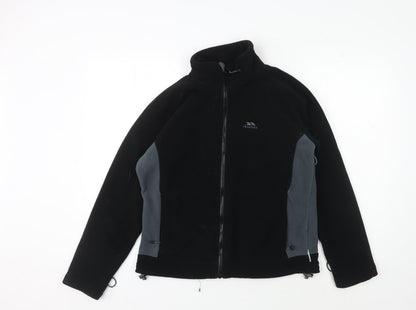 Trespass Men's Black Fleece Basic Jacket Size S