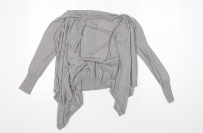 Jigsaw Women's Grey Cardigan M Long Sleeve