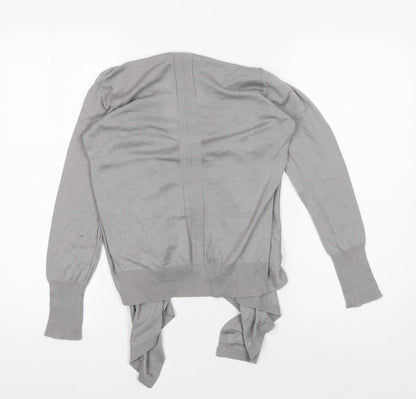Jigsaw Women's Grey Cardigan M Long Sleeve