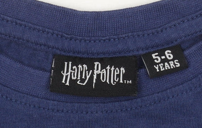 Harry Potter Boys Ravenclaw T-Shirt Blue 5-6 Years