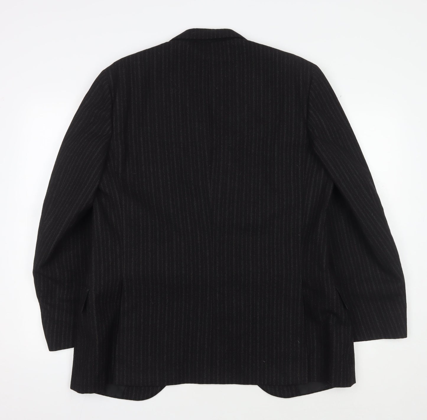 Mens UK Size 42 DAKS Regular Black Suit Jacket