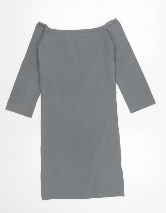 Calvin Klein Women’s Grey Dress, M, 3/4 Sleeve