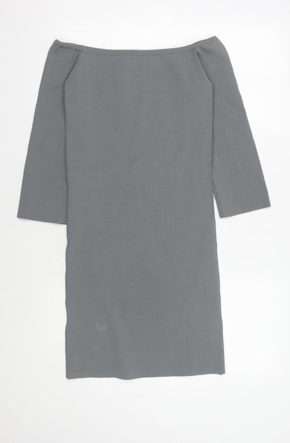 Calvin Klein Women’s Grey Dress, M, 3/4 Sleeve