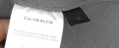Calvin Klein Women’s Grey Dress, M, 3/4 Sleeve