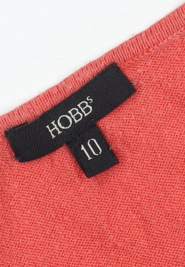 Hobbs Women's Red Sleeveless Strappy Dress Size 10
