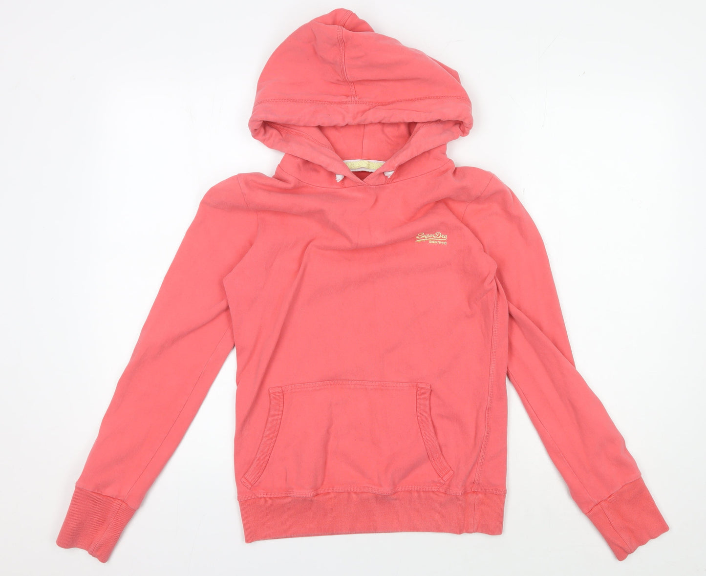 Superdry Women’s Pink Pullover Hoodie Size S