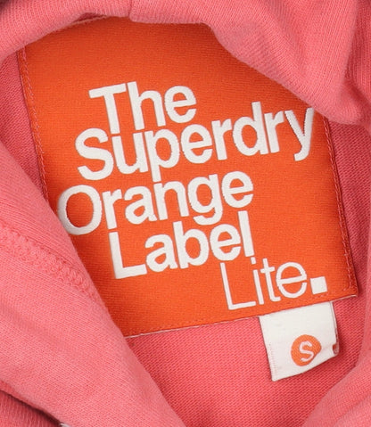 Superdry Women’s Pink Pullover Hoodie Size S