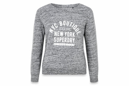 Mens UK Size S Superdry Grey Pullover Sweatshirt